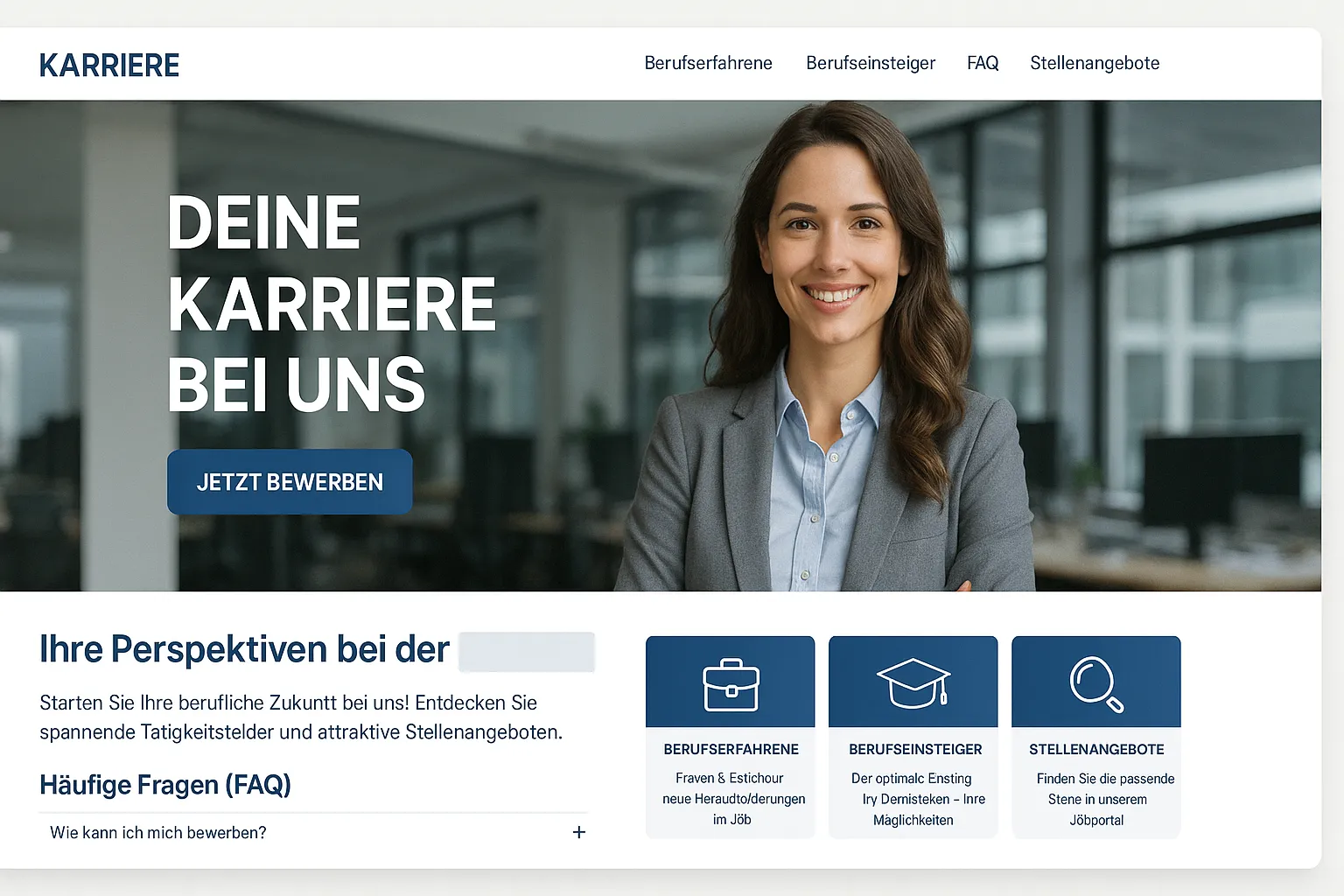 Karriereportal & Bewerbermanagement Software – Alles in einem System